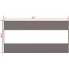 Syemin Blinds and Shades Outdoor Clear Curtain, Waterproof, UV-Resistant, with Rustproof Grommets for Pergola, Graden, Gray, 191"*95.3" - 2 of 4