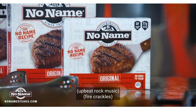 No Name Original Sirloin Steaks - Frozen - 12oz/2ct, 2 of 5, play video