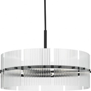 Progress Lighting Seville 6 - Light Chandelier in  Matte Black - 1 of 3