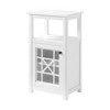 17"x29" Derby Deluxe Floor Storage Cabinet White - Alaterre Furniture: Hardwood Frame, 2-Shelf Bath Organizer - 4 of 4