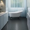 Dolonm 12"x12" Black Interlocking Deck Tiles – Plastic, Waterproof & Anti-Slip for Patio, Balcony, Shower - 2 of 4