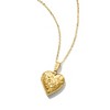 Ross-Simons 10kt Yellow Gold Floral Heart Locket Necklace - 2 of 4