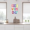 Good Vibes Only Multicolor by The Native State Unframed Wall Canvas - iCanvas - 4 of 4