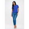 WEST K Women's Alessia Short Sleeve Textured Top - 4 of 4