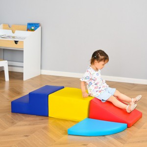 Baofuwish 4 Piece Soft & Safe Kids Climbing Set for Crawling or Sliding - 1 of 4