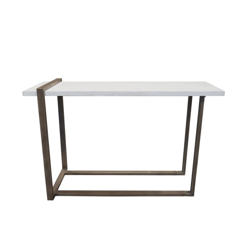 Annie Wood Contemporary Sofa Console Table White - Abbyson Living, 6 of 11