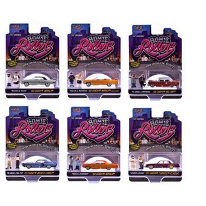 "Homie Rollerz" 2025 Series 1 Set of 6 pieces 1/64 Diecast Model Cars by Greenlight and DGA - 1 of 4