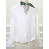 INSPIRE CHIC Women's Chic Polka Dot Skinny Bag Accessory Neckerchief Scarves Hair Band Ribbon - 2 of 4