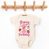 The Juniper Shop Berry 1st Birthday Baby Short Sleeve Bodysuit - 2 of 4