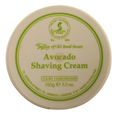 Taylor of Old Bond Street Shaving Cream Bowl, Avocado, 5.3 oz