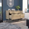 Linda Dresser Beige - Boahaus: Contemporary 4-Drawer Storage for Bedroom, Wood Laminate Frame - 3 of 4