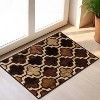 Contemporary Trellis Geometric Indoor Area Rug by Blue Nile Mills. - 2 of 4