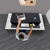 FlexPro Premier Electric Standing Desk Converter  40" Sit to Stand Workstation  Black  Stand Steady - 4 of 4
