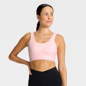 Women's Everyday Soft Medium Support Longline Sports Bra - All In Motion™ - 1 of 4