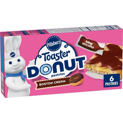 Pillsbury Frozen Toaster Donuts Boston Cream - 12oz