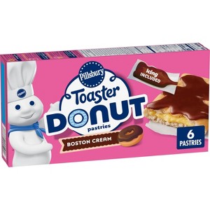 Pillsbury Frozen Toaster Donuts Boston Cream - 12oz - 1 of 4