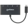 Manhattan® SuperSpeed USB 3.1 Hub in Black - image 4 of 4