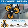 Mount-It! Stair Climber Hand Truck and Dolly, 330 Lbs. Capacity Heavy-Duty Trolley Cart - 4 of 4