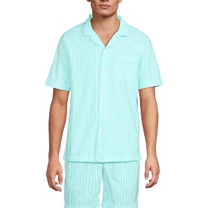 Lands' End Men's Short Sleeve Essential Pajama Shirt - 1 of 4