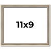 PosterPalooza | Photo Size Classic Modern Silver Frame - UV Acrylic, Foam Board Backing, Hanging Hardware - 2 of 4