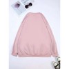 Coolmee Oversized Sweatshirt for Women Crewneck Long Sleeve Casual Tops Graphic Hoodies Pullover Sweater - 2 of 4