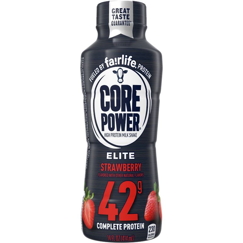 Core Power Elite Strawberry 42G Protein Shake - 14 fl oz Bottle, 2 of 8