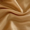 HLC.ME Jefferson Faux Silk Semi Sheer Light Filtering Microfiber Lined Grommet Lightweight Window Curtains, 2 Panels - 3 of 4