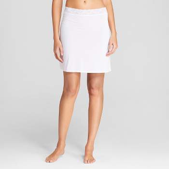 I.C. Collections Girls' Simple Empire Waist Slip - White 5