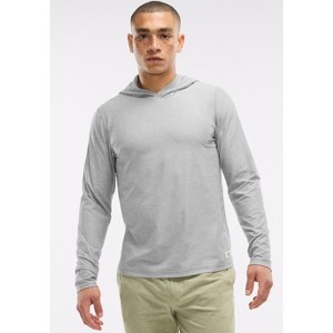Peloton Men's Dreamblend Hoodie, Light Heather Grey - 1 of 4