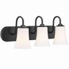 Craftmade Lighting Gwyneth 3 - Light Vanity in  Flat Black - 2 of 2