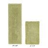 Lilly Crochet Collection 100% Cotton Tufted Reversible 2-Piece Bath Rug Set – Super Absorbent, Machine Washable Bathroom Mats with Crochet Pattern - 2 of 4