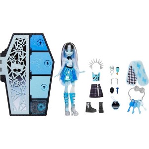 Monster High Skulltimates Secrets Fearidescent Frankie Stein Fashion Doll - 1 of 4
