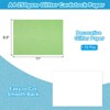 Unique Bargains Glitter 250gsm Sparkly Gold Card Stock Gold 10 Pcs - 2 of 4