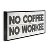 Stupell Industries No Coffee Funny Office Phrase, 30" x 13" - 3 of 4