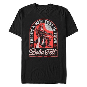 Men's Star Wars: The Book of Boba Fett There's a New Boss in Town T-Shirt - 1 of 4