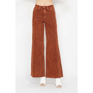 Women's High Waist Wide Leg Jean - Judy Blue - 1 of 4