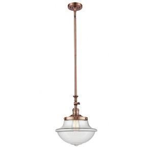 Oxford - 1 Light Mini Pendant In Traditional Style-15 Inches Tall and 11.75 Inches Wide - 1 of 1