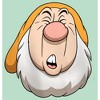 Girl's Snow White and the Seven Dwarves Sneezy's Face T-Shirt - 2 of 4