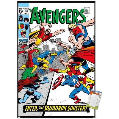 Trends International Marvel Comics Avengers #70 Unframed Wall Poster ...