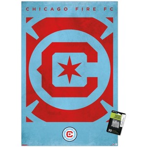 Trends International MLS Chicago Fire FC - Logo 25 Unframed Wall Poster Prints - 1 of 4