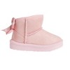 bebe Girl's Toddler Lightweight Winter Boot with Slanted Top Line and Bow - 2 of 4
