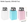 Unique Bargains Makeup Remover Nail Polish Push Down Alcohol Dispenser Bottles 3 Pcs 200ML(6.8oz) - 2 of 4