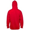 Mens Budweiser Classic Logo Red Hoodie Sweatshirt - 3 of 4