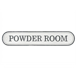 Cast Aluminum Powder Room Sign by Michael Healy : Target