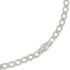 SHINE by Sterling Forever Rebel Station CZ Curb Chain Bracelet - 3 of 3