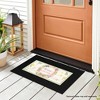 Briarwood Lane Easter Egg Wreath Mini Mat 22x10 Indoor Outdoor For Easter Doormat - 2 of 3