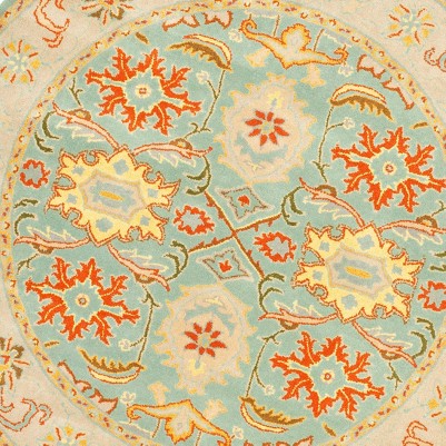 light blue/ivory