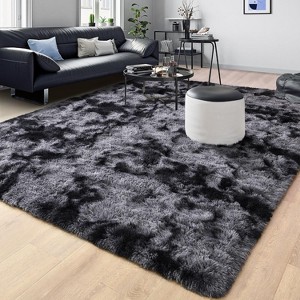 LOVEVOOK 5x7 Feet Area Rugs for Living Room Bedroom, Non-Slip Fluffy Soft Shag Rug, Plush Carpet for Home Dorm Decor Aesthetic - 1 of 4