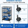 Metal Small Animal Cage, 6-Tier Ferret Cage with Removable Flannel ramps and Hammock for Chinchillas/Guinea Pig/Rabbit/Rolling Critter Nation Cage - 4 of 4