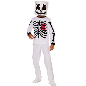 Marshmello Mello Skeleton Child Costume - 1 of 2